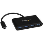 StarTech.com 4-Port USB-C Hub - USB-C to 4x USB-A - USB 3.0 Hub - 5Gbps - Bus Powered