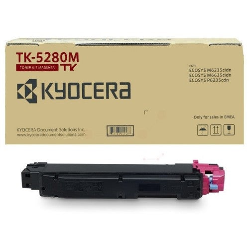 Kyocera 1T02TWBNL0/TK-5280M Toner-kit magenta, 11K pages ISO/IEC 19752 for Kyocera P 6235
