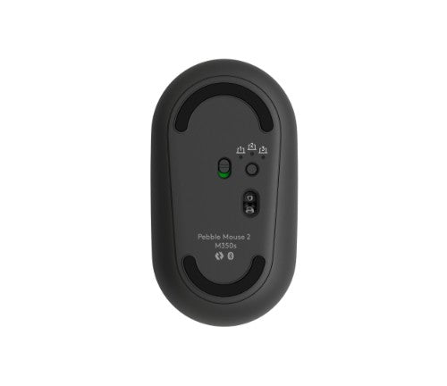 Logitech Pebble 2 M350s mouse Travel Ambidextrous RF Wireless + Bluetooth Optical 4000 DPI