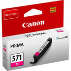 Canon 0387C001/CLI-571M Ink cartridge magenta, 297 pages ISO/IEC 24711 182 Photos 6.5ml for Canon Pixma MG 5750/7750