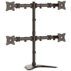 StarTech.com Quad-Monitor Desktop Stand - Articulating - For up to 27" (17.6lb/8kg) Displays
