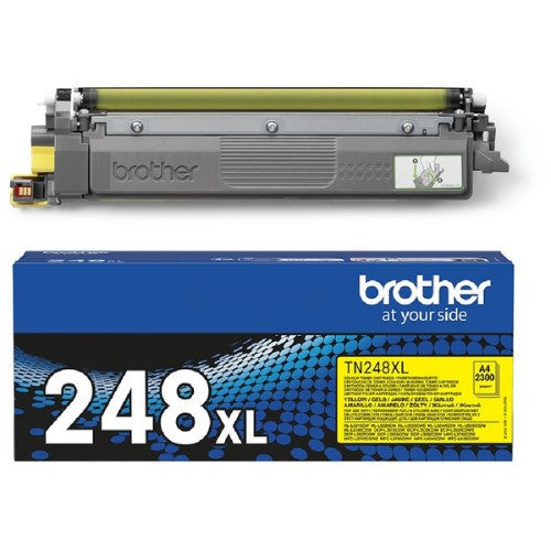 Brother TN-248XLY Toner-kit yellow high-capacity, 2.3K pages ISO/IEC 19752 for Brother DCP-L 3500/HL-L 8200/MFC-L 8300