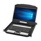 Eaton B021-SWHD-K 1U Rack-Mount Short-Depth HDMI KVM Console KVM Switch with 18.5 in. LCD