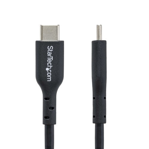 StarTech.com 3ft (1m) USB-C Charging Cable, Charge & Sync, 60W (3A) PD, USB 2.0 Laptop Charger Cable - Black USB C Charging Cord