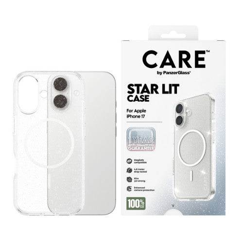 PanzerGlass CARE by ® Flagship Case Urban Explorer Star Lit w. White MagSafe iPhone 17