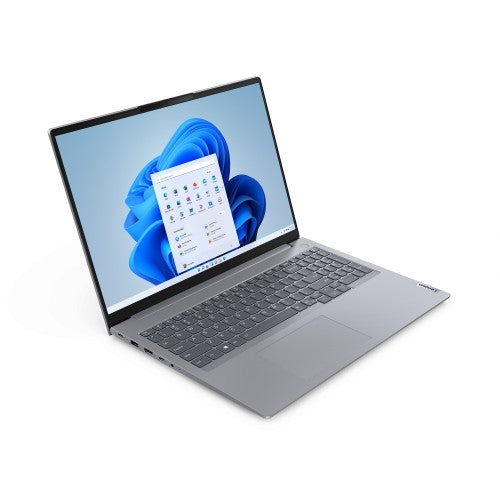 Lenovo ThinkBook 16 G6 IRL Intel® Core™ i5 i5-13420H Laptop 40.6 cm (16") WUXGA 16 GB DDR5-SDRAM 256 GB SSD Wi-Fi 6 (802.11ax) Windows 11 Pro UK English Grey