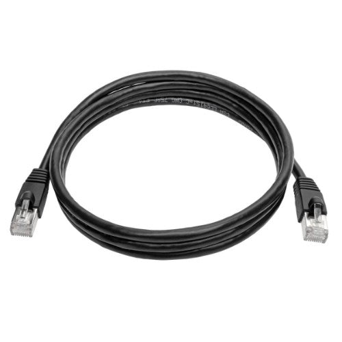 Tripp Lite N262-006-BK Cat6a 10G Snagless Shielded STP Ethernet Cable (RJ45 M/M), PoE, Black, 6 ft. (1.83 m)