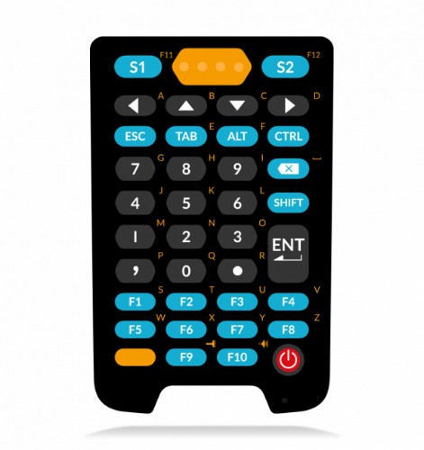 Newland N7 Cachalot Pro handheld mobile computer 10.2 cm (4") 480 x 800 pixels Touchscreen 360 g Black, Grey