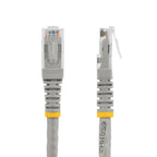 StarTech.com 50ft CAT6 Ethernet Cable - Gray CAT 6 Gigabit Ethernet Wire -250MHz 100W PoE RJ45 UTP Molded Network/Patch Cord w/Strain Relief/ Individually Tested
