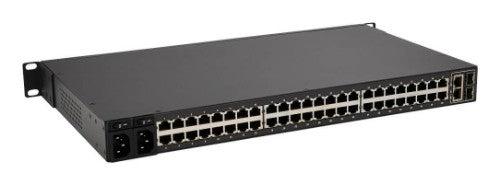 Tripp Lite B098-048 48-Port Console Server, USB Ports (2) - Dual GbE NIC, 16 Gb Flash, SD Card, Desktop/1U Rack, TAA