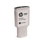 HP C1Q12A/727 Ink cartridge black matt 300ml for HP DesignJet T 920/930