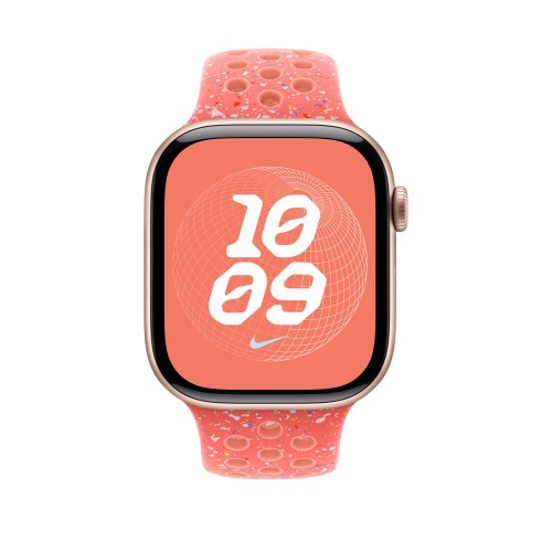 Apple MYLG3ZM/A smart wearable accessory Band Orange Fluoroelastomer