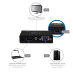 StarTech.com 2x1 HDMI + VGA to HDMI Converter Switch w/ Automatic and Priority Switching – 1080p - TAA