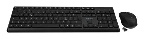 V7 CKW350IT keyboard Mouse included Universal USB QWERTY UK English Black