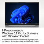 HP EliteBook 6 G2i 16 AI PC Intel Core 7 350 Laptop 40.6 cm (16") WUXGA 16 GB DDR5-SDRAM 512 GB SSD Wi-Fi 7 (802.11be) Windows 11 Pro Silver