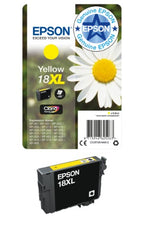 Epson C13T18044012/18 Ink cartridge yellow, 180 pages 3ml for Epson XP 30