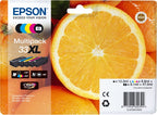 Epson C13T33574011/33XL Ink cartridge multi pack high-capacity Bk,C,M,Y,PBK EasyMail 12,2ml+3x8,9ml+8,1ml Pack=5 for Epson XP 530