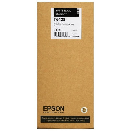 Epson C13T64280N/T6428 Ink cartridge black matt 150ml for Epson Stylus Pro WT 7900/7700/7890/7900
