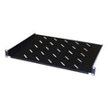 1u 350mm Cantilever Vented Shelf Black (600mm Cab) (20Kg)