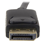 StarTech.com 16.4ft (5m) DisplayPort to HDMI Cable - 4K 30Hz - DisplayPort to HDMI Adapter Cable - DP 1.2 to HDMI Monitor Cable Converter - Latching DP Connector - Passive DP to HDMI Cord