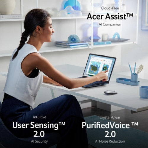 Acer Swift 14 AI Copilot+ PC (SF14-51) - Intel Core Ultra 5 CPU, 16GB, 1TB, 14" 2.8K OLED display, Windows 11