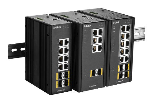 D-Link 8-Port L2 Managed Switch with 6 x 10/100/1000BaseT(X) (4 PoE) & 2 x 100/1000BaseSFP