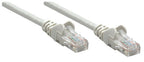 Intellinet Network Patch Cable, Cat6, 10m, Grey, CCA, U/UTP, PVC, RJ45, Gold Plated Contacts, Snagless, Booted, Lifetime Warranty