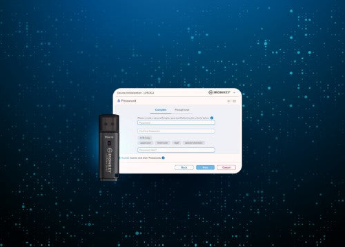 Kingston Technology IronKey 256GB Locker Plus 50 G2, FIPS 197, AES-256
