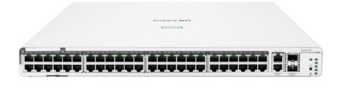 HPE Aruba Networking Networking Instant On Switch 40p Gigabit CL4 8p Gigabit CL6 PoE 2p 10GBT 2p SFP+ 600W 1960