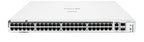 HPE Aruba Networking Networking Instant On Switch 40p Gigabit CL4 8p Gigabit CL6 PoE 2p 10GBT 2p SFP+ 600W 1960