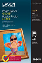 Epson Photo Paper Glossy - A3+ - 20 sheets