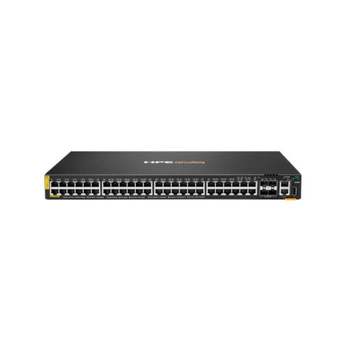 HPE Aruba Networking CX 6200F 48G Class-4 PoE 4SFP+ 370W Switch