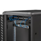 StarTech.com 1U Server Rack Shelf, Universal Rack Mount Cantilever Tray for 19" Network Equipment Rack/Cabinet, Heavy Duty Steel, Weight Capacity 33lb/15kg, 7in (18cm) Deep