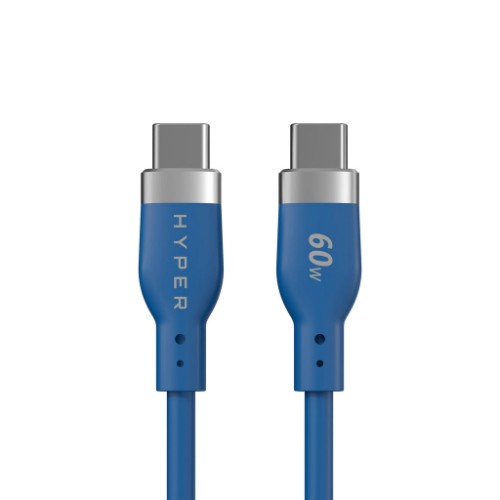 Targus HyperJuice Flex USB cable USB 2.0 1.5 m USB C 0.48 Gbit/s 60 W Blue