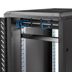 StarTech.com 1U Server Rack Shelf, Universal Rack Mount Cantilever Tray for 19" Network Equipment Rack/Cabinet, Heavy Duty Steel, Weight Capacity 33lb/15kg, 7in (18cm) Deep