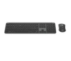 Logitech 920-012486 keyboard Mouse included Office RF Wireless + Bluetooth QWERTY Spanish Graphite