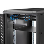StarTech.com 2U Server Rack Shelf - Universal Rack Mount Cantilever Shelf for 19" Network Equipment Rack & Cabinet - Heavy Duty Steel - Weight Capacity 44lb/20kg - 16" Deep Tray