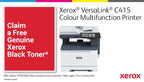 Xerox VersaLink C415 A4 40ppm Duplex Copy/Print/Scan/Fax PS3 PCL5e/6 2 Trays 251 Sheets