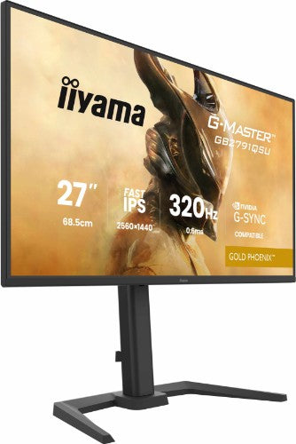 iiyama G-MASTER GB2791QSU-B1 computer monitor 68.6 cm (27") 2560 x 1440 pixels Wide Quad HD LCD Black