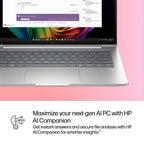 HP EliteBook 6 G1q Next Gen AI PC Wolf Pro Security Edition Copilot+ PC Qualcomm Snapdragon X1P-42-100 Laptop 35.6 cm (14") WUXGA 32 GB LPDDR5x-SDRAM 1 TB SSD Wi-Fi 7 (802.11be) Windows 11 Pro Silver