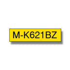 Brother MK-621BZ DirectLabel black on yellow 9mm x 8m for Brother P-Touch M 9-12mm