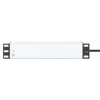 Intellinet 10" 1U PDU 4-way UK, With Indicator, Rackmount, Power Distribution Unit, UK 3-pin outlets, 3m power cord, output