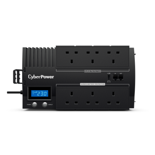 CyberPower BR700ELCD uninterruptible power supply (UPS) Line-Interactive 0.7 kVA 420 W 6 AC outlet(s)