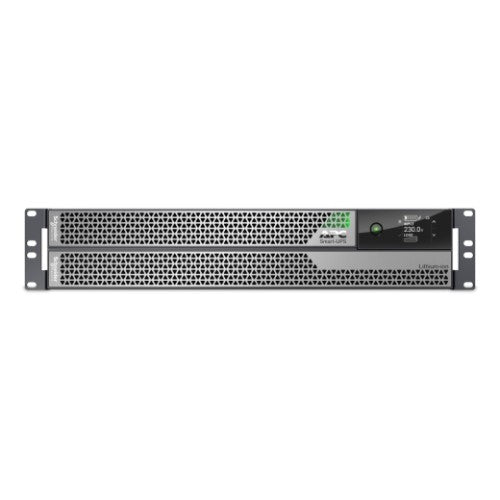APC Smart-UPS Ultra On-Line, 5000VA, Lithium-ion, Rack/Tower 2U, 230V, Hardwired 3-Wire Output, Network Card, Extended runtime, W/rail kit
