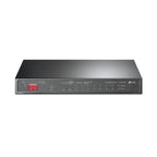 TP-Link TL-SG1210MP network switch Unmanaged Gigabit Ethernet (10/100/1000) Power over Ethernet (PoE) Black