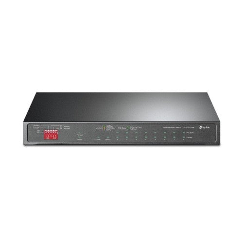 TP-Link TL-SG1210MP network switch Unmanaged Gigabit Ethernet (10/100/1000) Power over Ethernet (PoE) Black