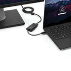 StarTech.com USB-C to VGA Adapter - Black - 1080p - Video Converter For Your MacBook Pro - USB C to VGA Display Dongle - Upgraded Version is CDP2VGAEC