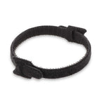 StarTech.com 6in (15cm) Hook and Loop Cable Ties, Black, Reusable Cable Straps, Adjustable and Flexible, Cord Organizer Tie/Wraps for Cable Management, Wire Loop Ties - 50 Pack