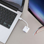 j5create JDA213 HDMI™ to VGA Adapter, White