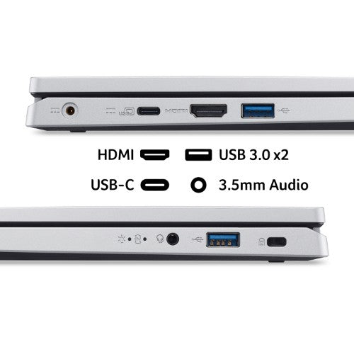 Acer Aspire Go 14 laptop (AG14-21P) - AMD Ryzen 3, 8GB, 256GB SSD, 14" WUXGA display, Windows 11